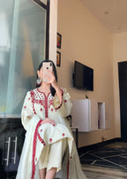 Ayesha B skin khadinet mehroon butti Women 3pcs