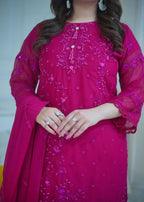 Rangoon Clothing Zariya Hotpink Women 3pcs