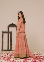 Ayesha Closet Shadmani Nifty Peach Women 3pcs
