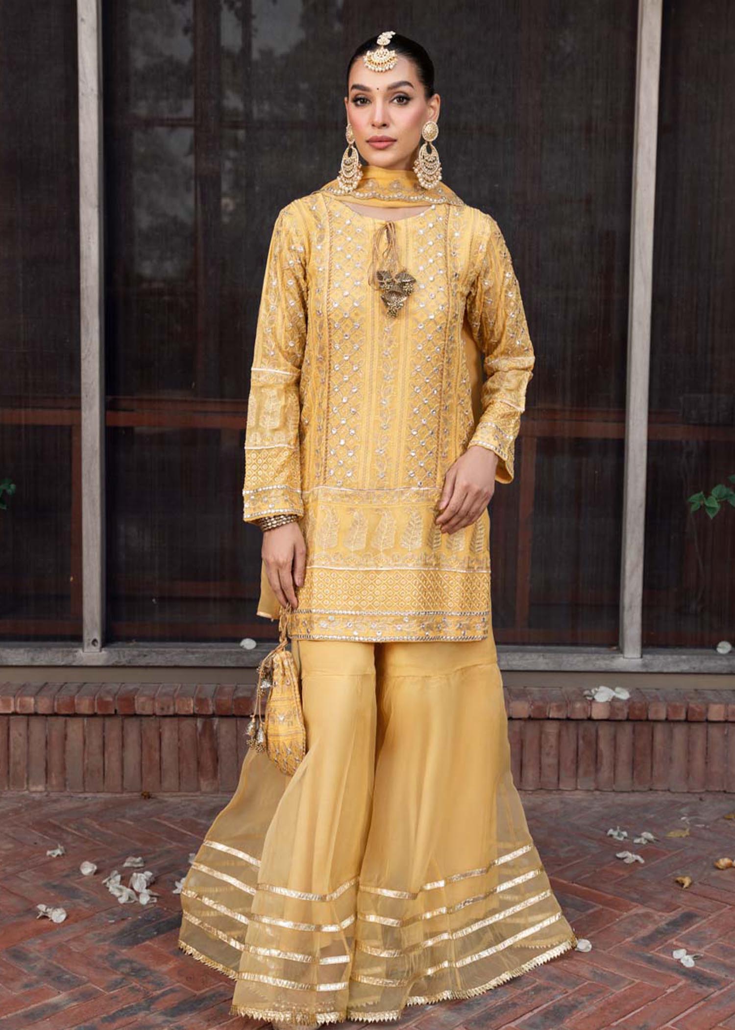 Misl Seriyah (Yellow) Women 3pcs