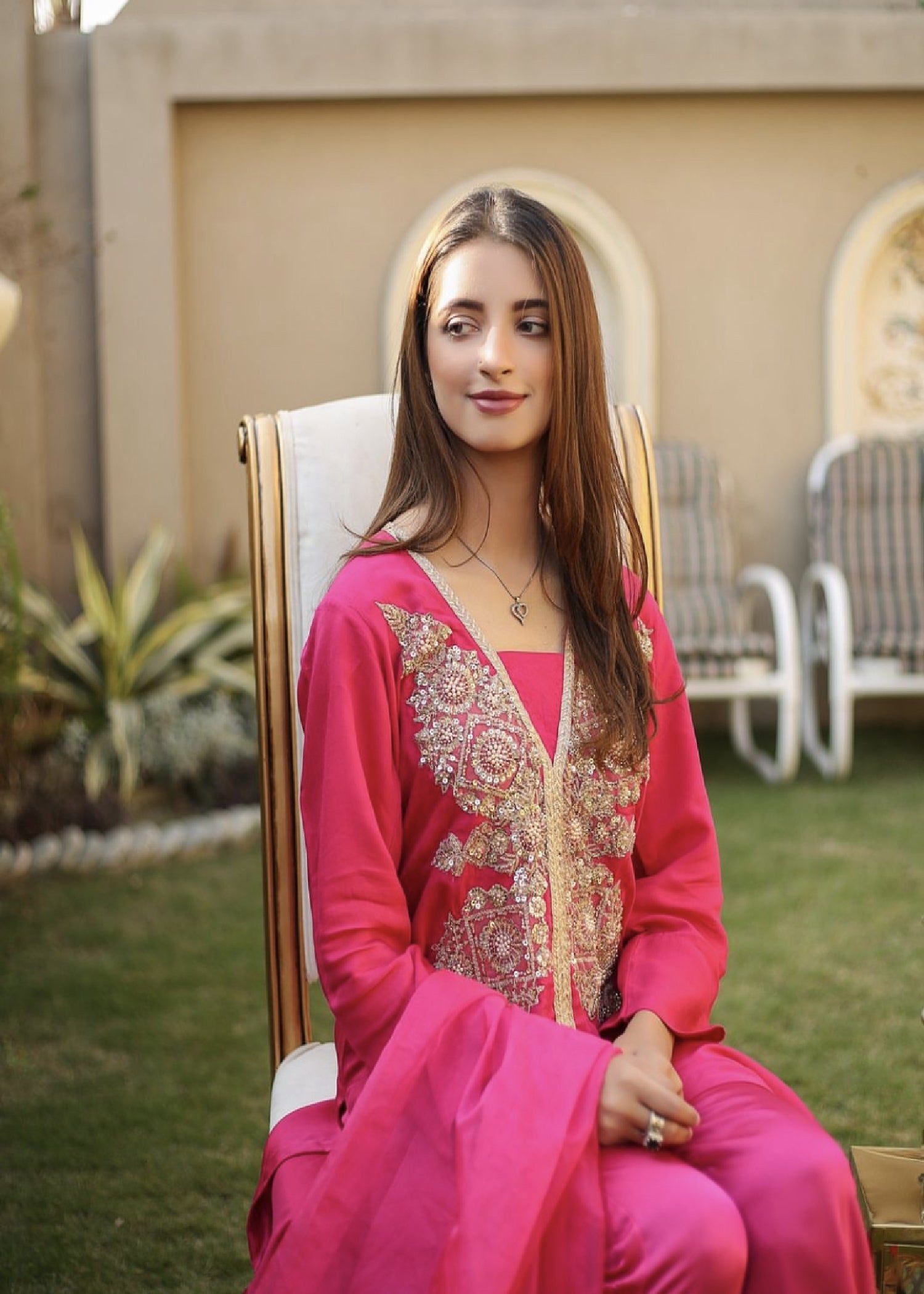 Muscat by Adeela Cherry lime Women 3pcs