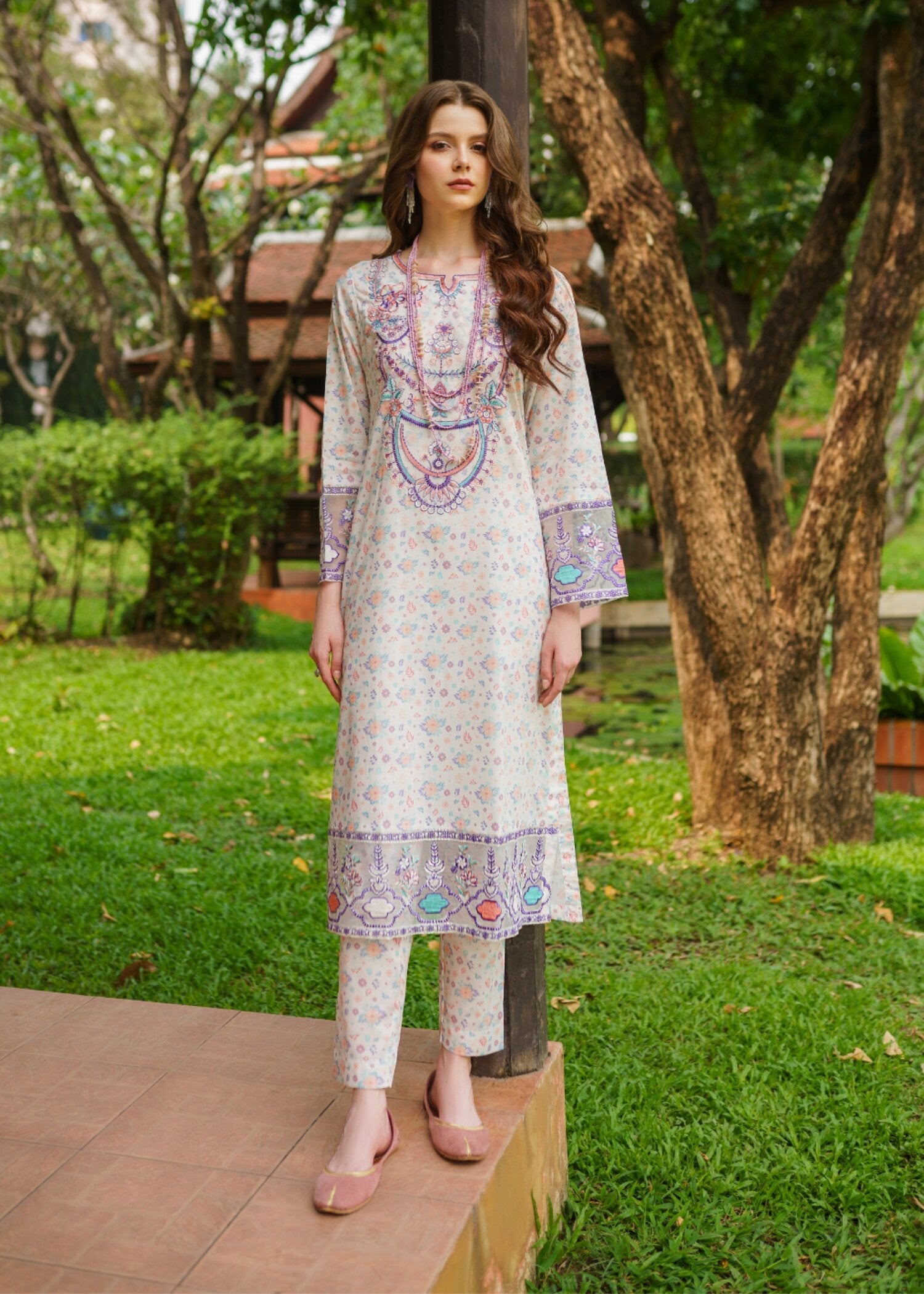 Garnet Clothing Lavender Women 2pcs