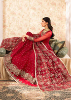 Rang-e-Haya Ruby (Rose Red) Women 4pcs