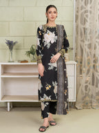 Sahibas By Mirza Serenade Black Women 3pcs