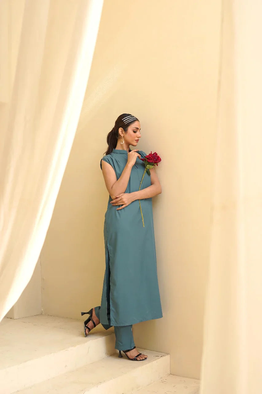 Dhaga Pine Green Women 2pcs