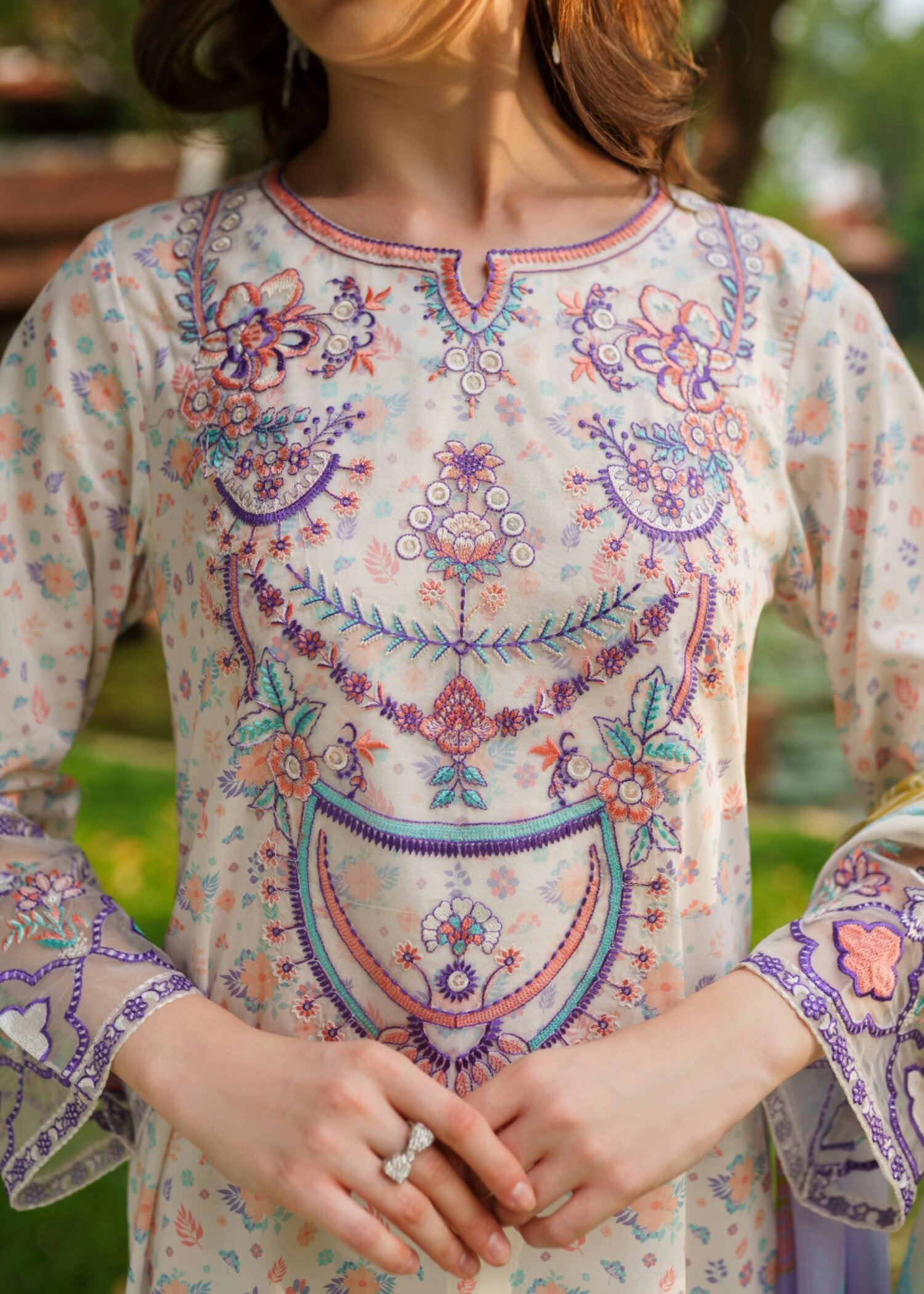 Garnet Clothing Lavender Women 2pcs