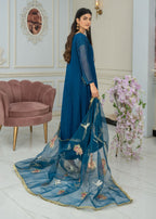 Pehnawa By Bin Akram’s ENCHANTED EVENING ATTIRE CHIFFON Women 3pcs
