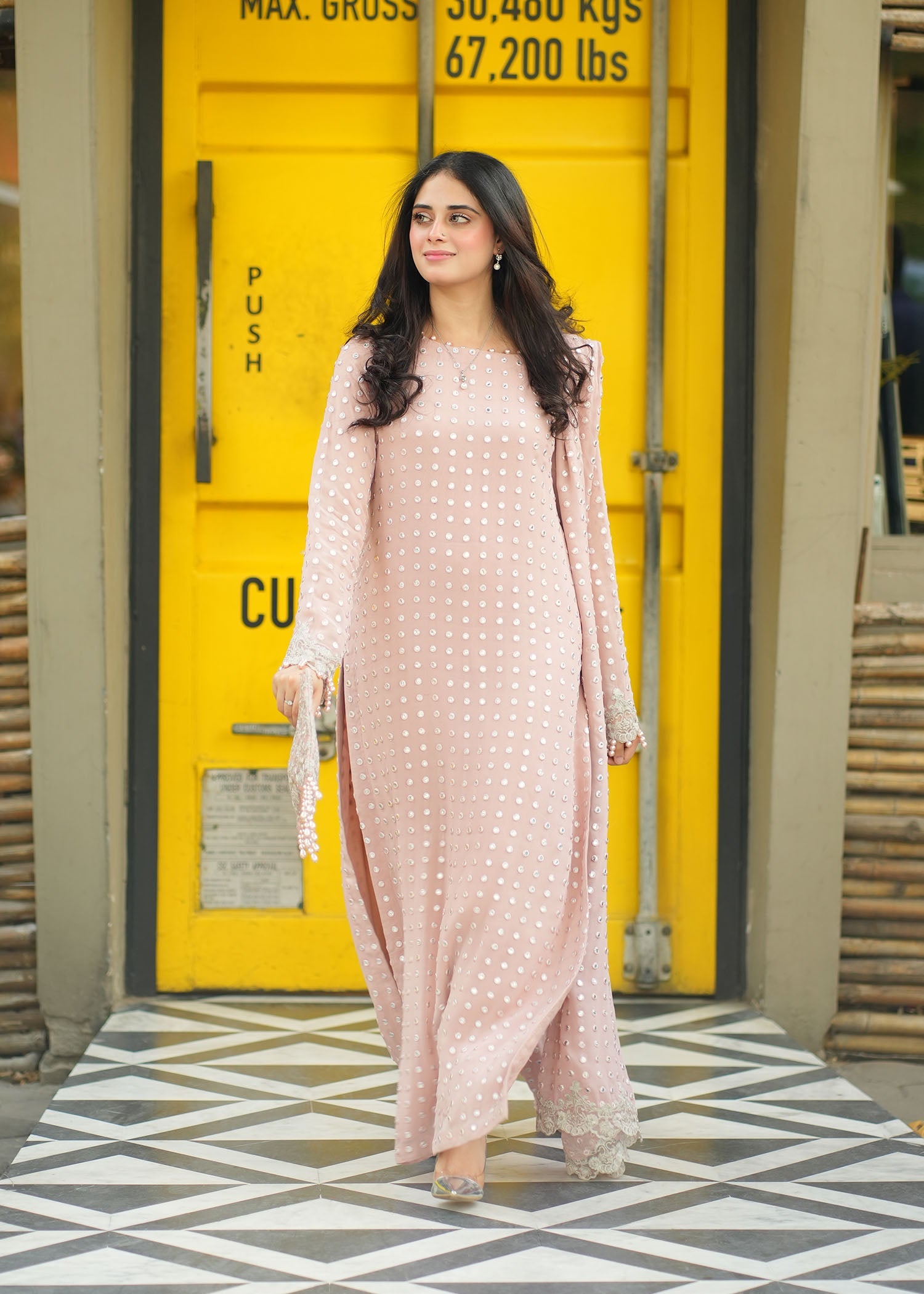 Rang-e-Haya Salina (Pink) Women 4pcs
