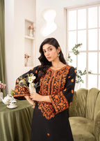 Stylish Collection BLACK LAVA Women 2pcs