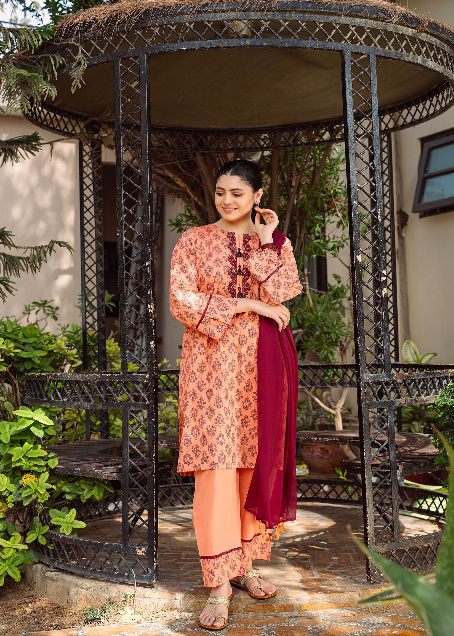 Kumash Textiles Apricot Crush Women Women 3pcs