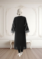 Hamna Kalim haroon mtj black Women 2pcs