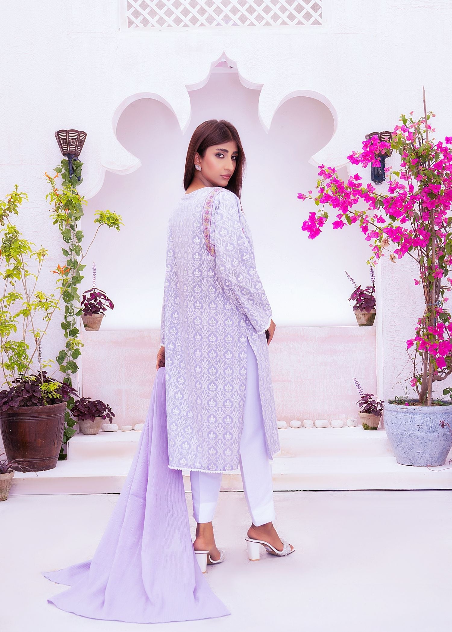 Alsiyab Ronaq Lilac Women 2pcs