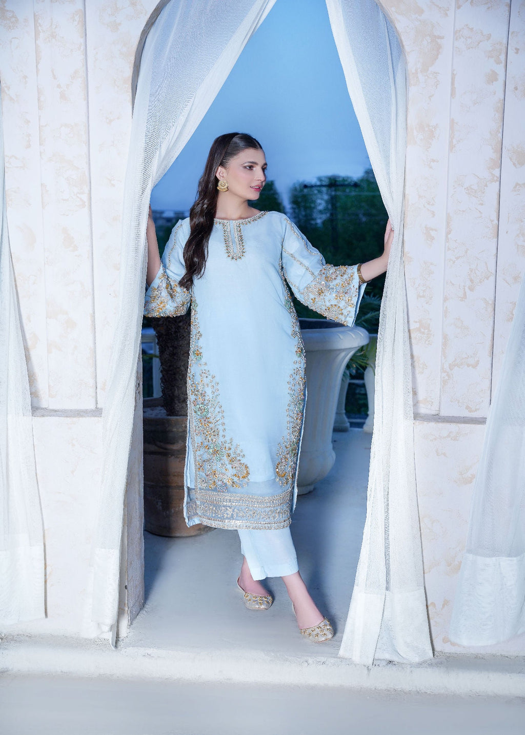 Fog NOOR UL SABAH Women 3pcs