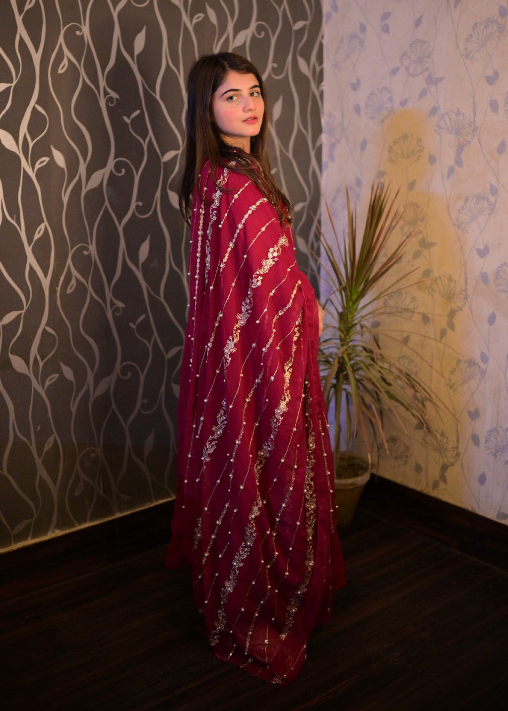 Four Season Boutique MUNAZZA FROK HOTPINK Women 3pcs