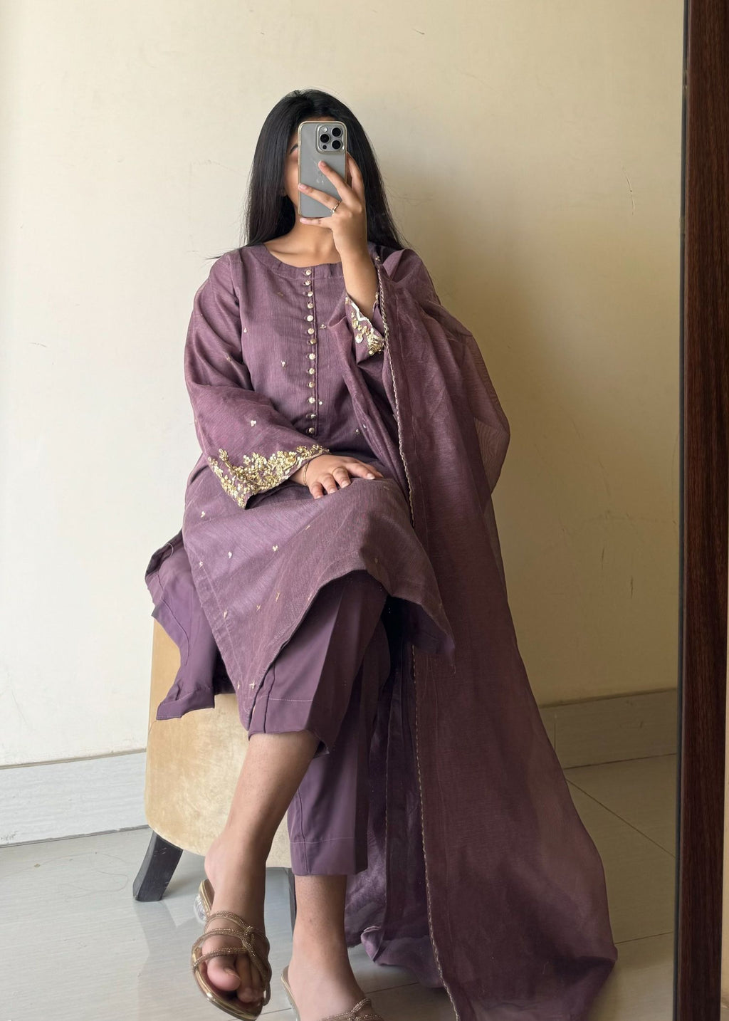 Ayesha B handwork naaz Women 3pcs