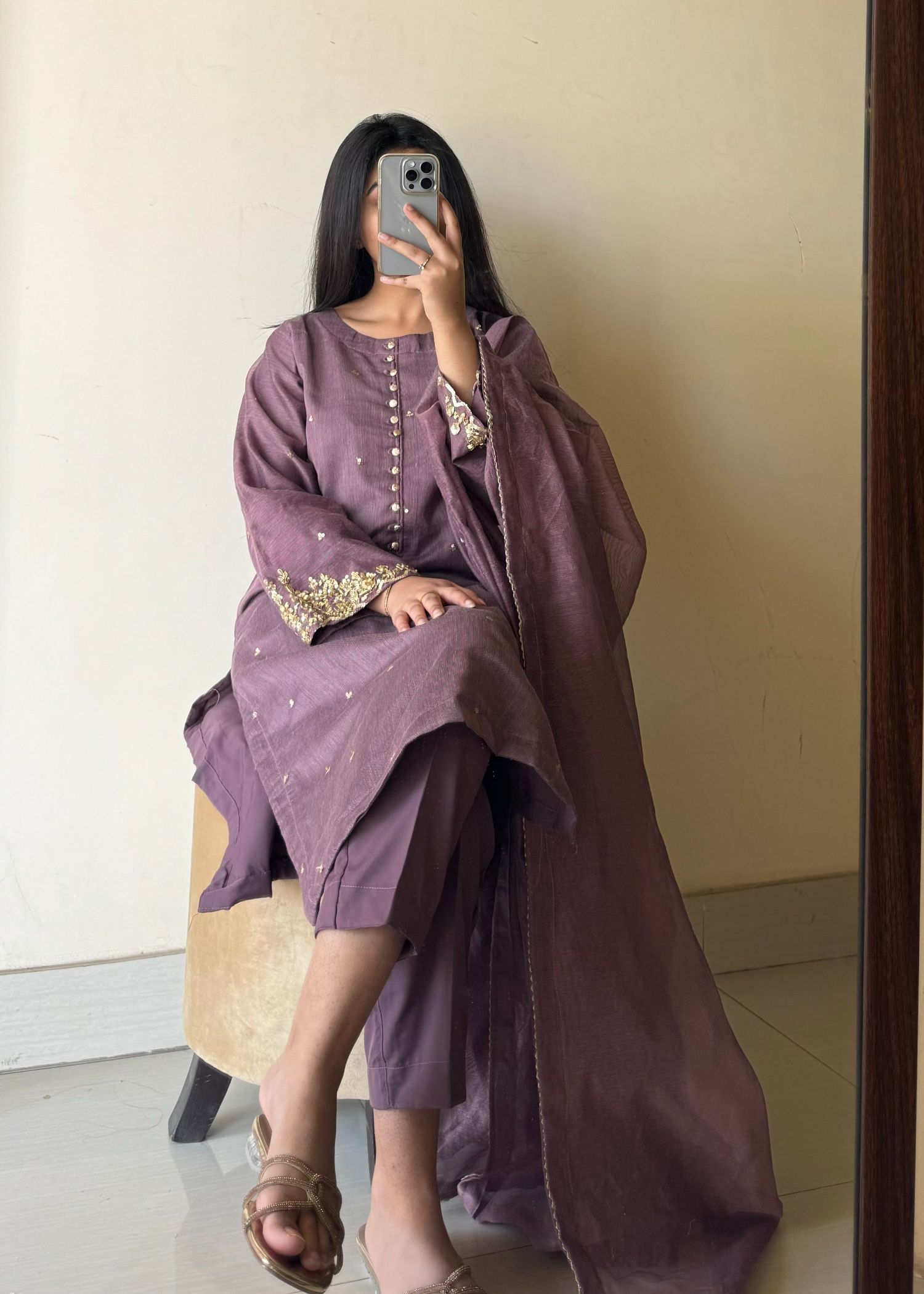 Ayesha B handwork naaz Women 3pcs