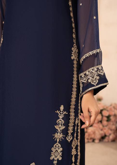 Agha Jaan Zarpash Women 3pcs