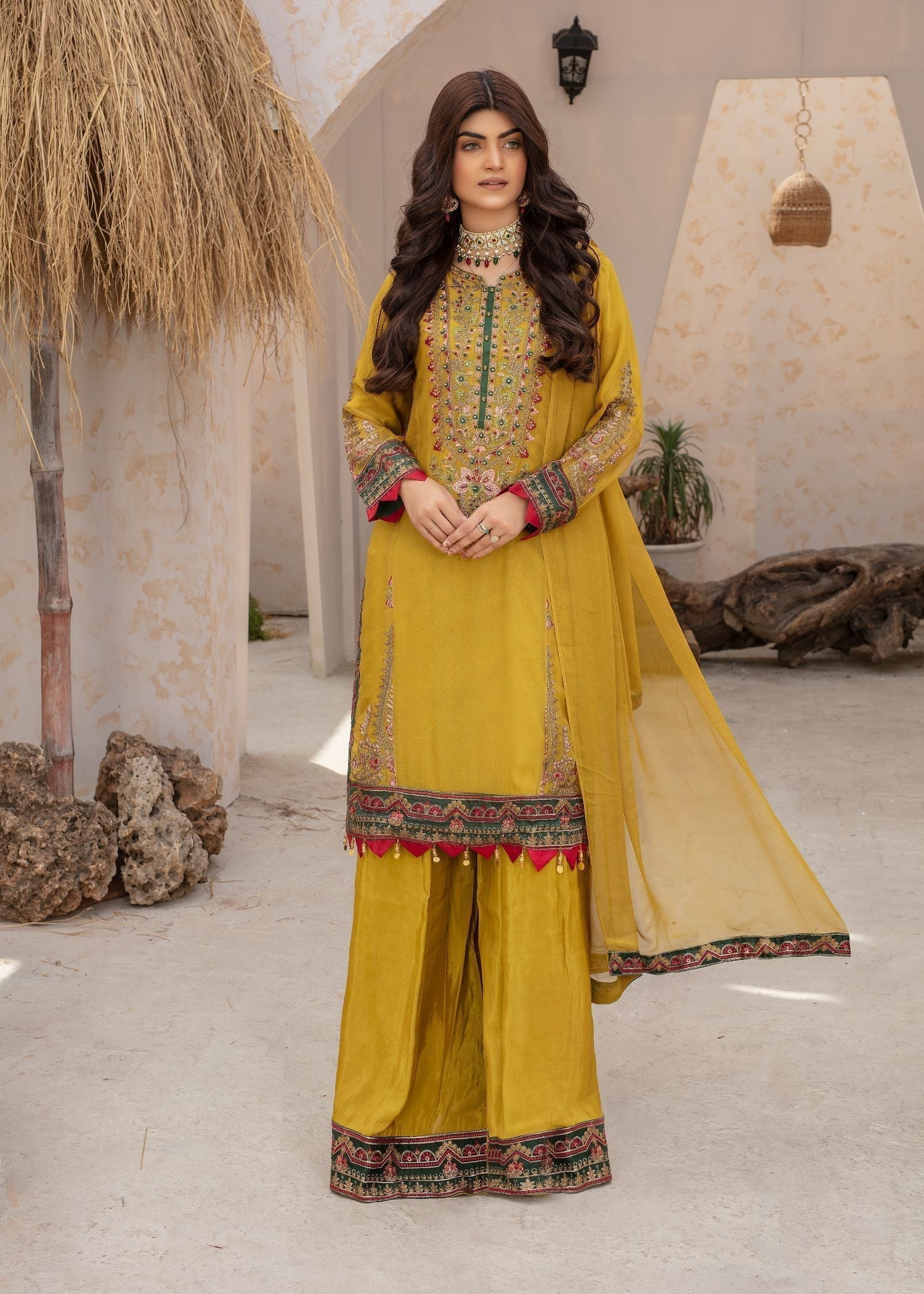 Pehnawa By Bin Akram’s DHANI CHARM CHIFFON Women 3pcs