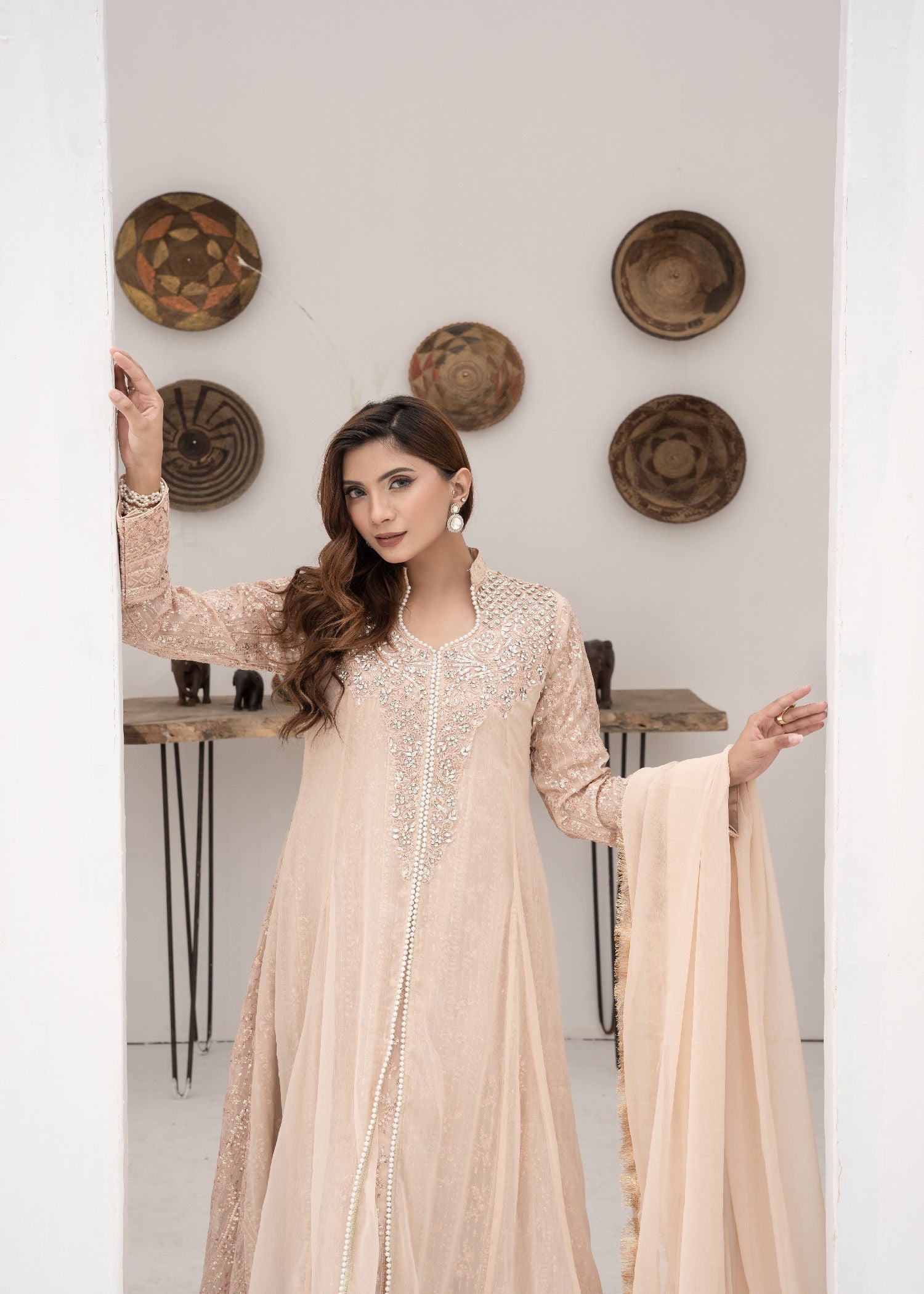 Manahils SW 04 PEACH Women 3pcs