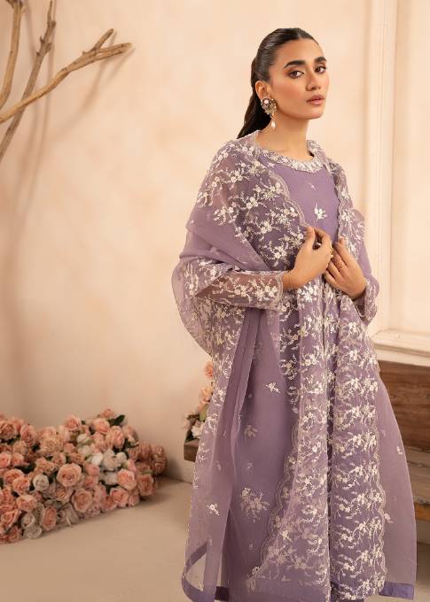 Agha Jaan Ria Lilac Women 3pcs