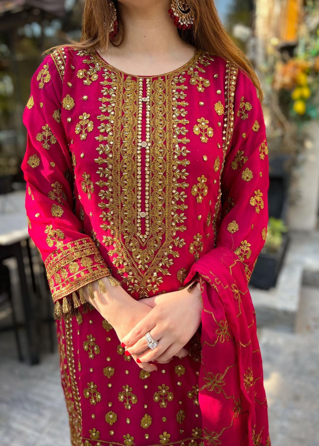 Rangoon Clothing Zeba Hotpink Women 3pcs