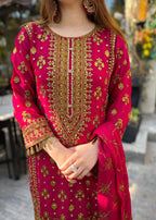 Rangoon Clothing Zeba Hotpink Women 3pcs