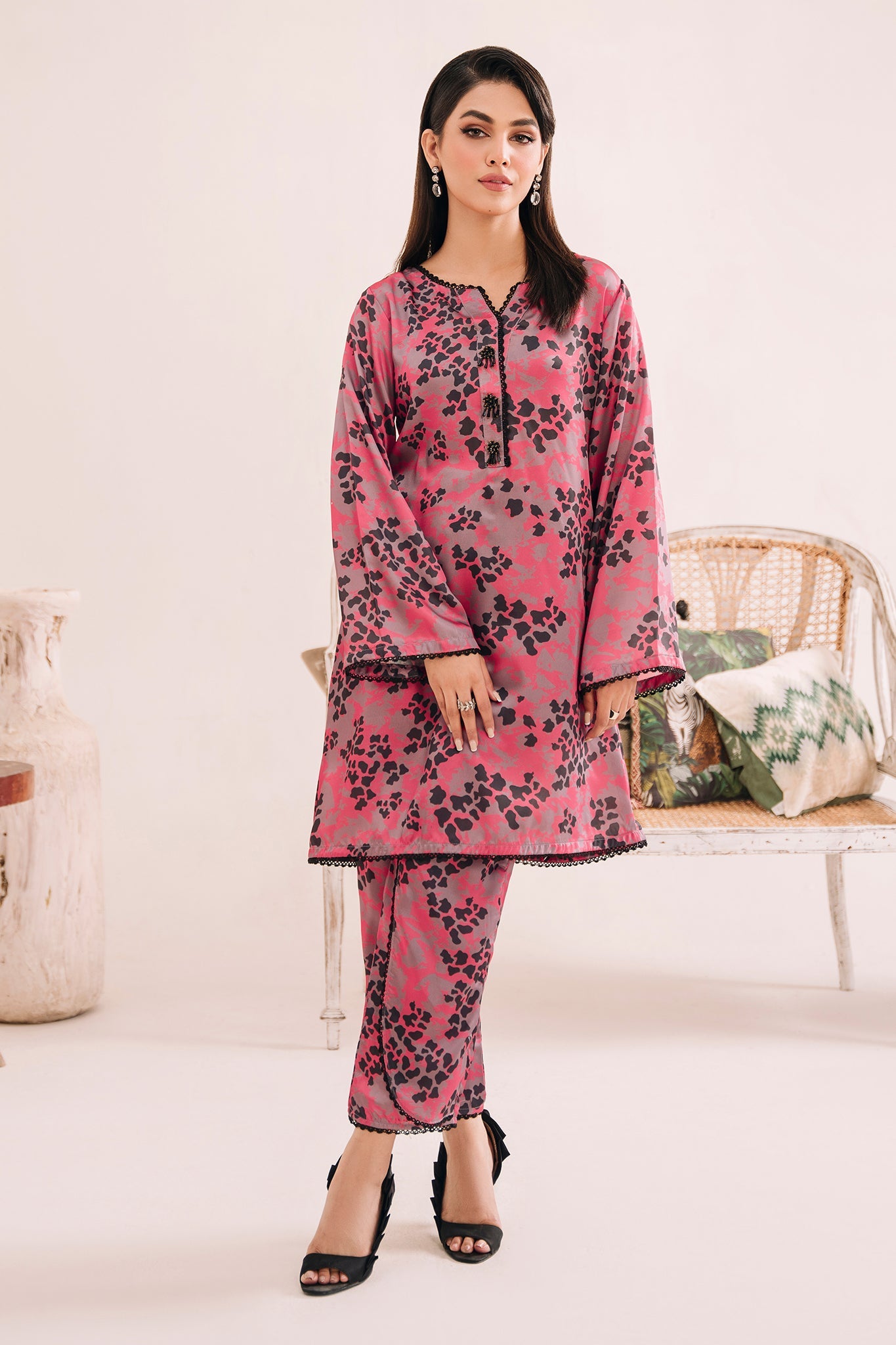 Panache Apparel FLORAL FROST Women 2pcs
