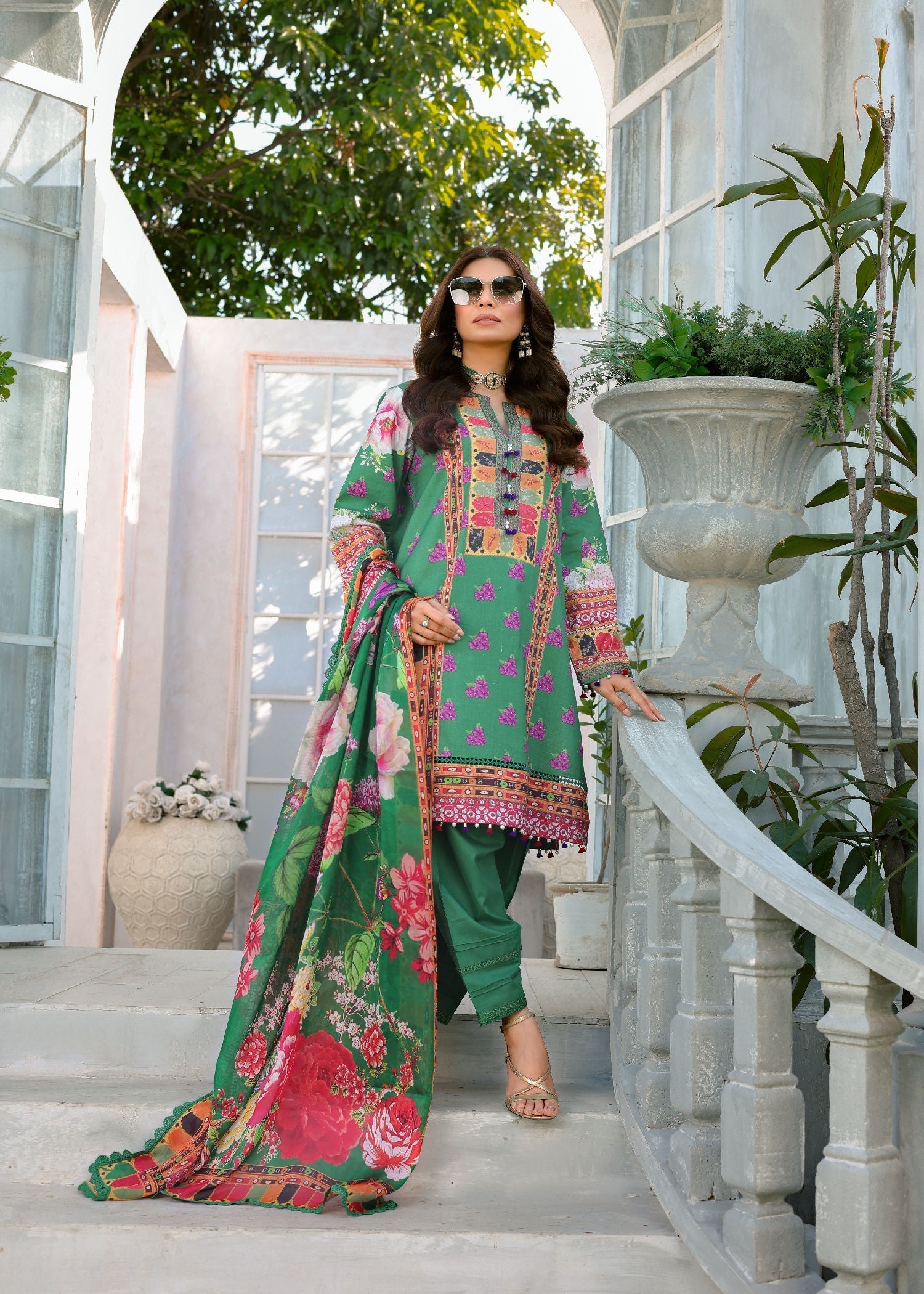 Reema Ahsan Hurrem Stitched Lawn Women 3pcs