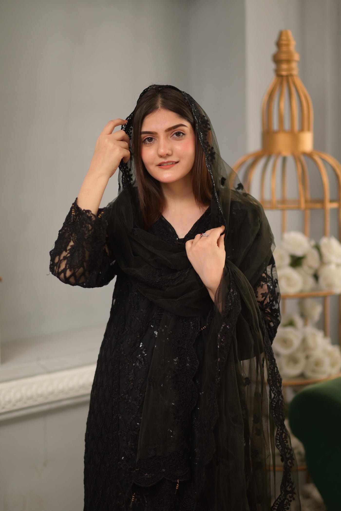 Rangoon Clothing Rumi Black Women 3pcs