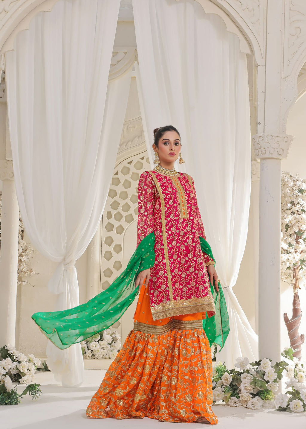 Ayesha Closet Preshy Gul Pink Desire Women 3pcs