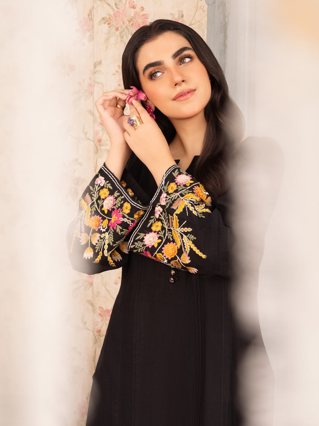 Sahibas By Mirza Gulejahan Black Women 2pcs