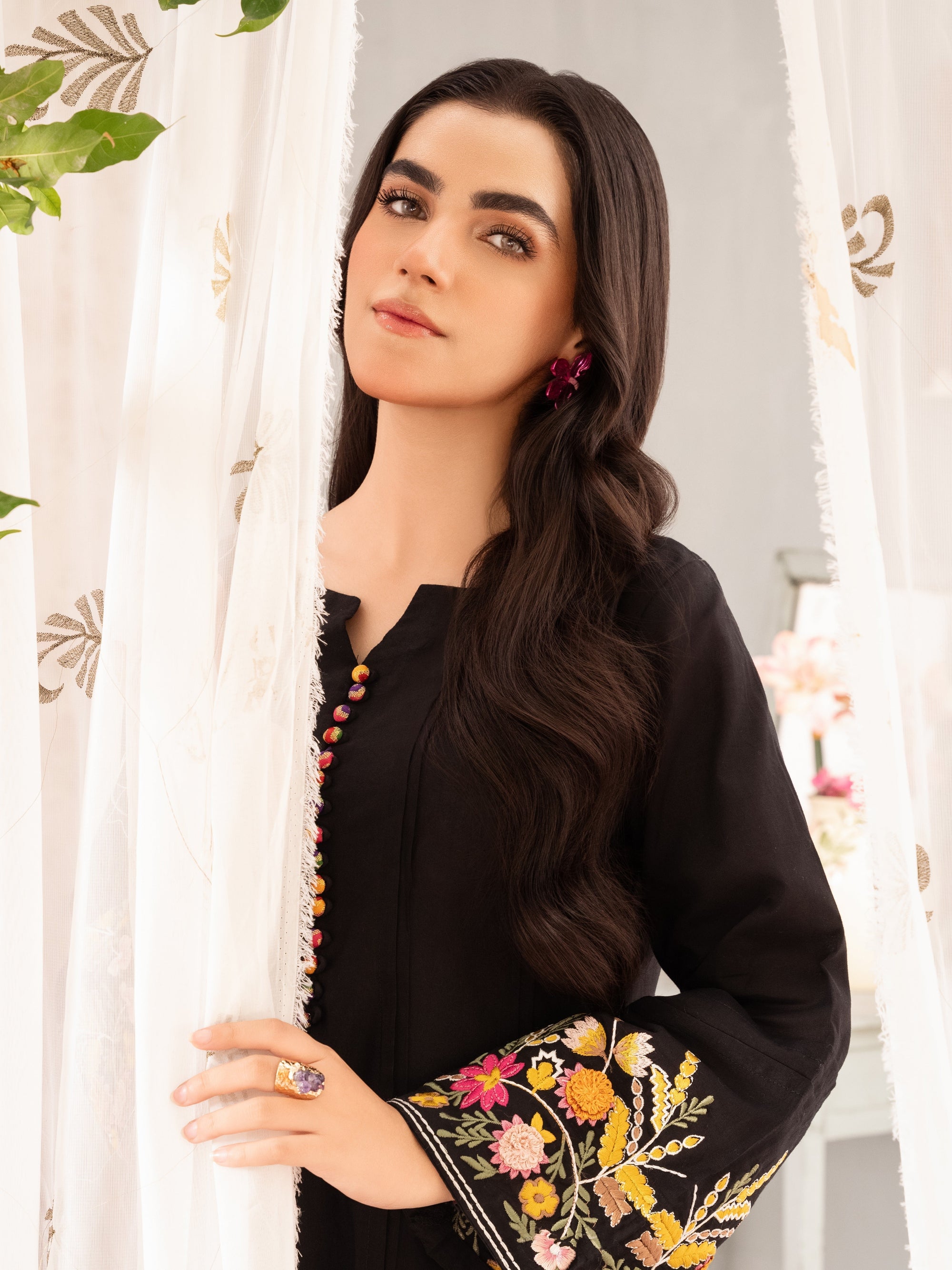 Sahibas By Mirza Gulejahan Black Women 2pcs
