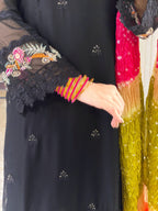 Four Season Boutique SHIBRA CHIFFON BLACK Women 3pcs