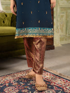 Four Season Boutique Afreen Peacock Women 3pcs