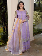 Hem Lotus Outfit Lilac Women 4pcs