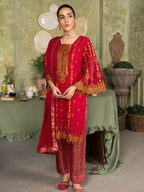 Four Season Boutique BARLAS CHIFFON HOTPINK Women 3pcs