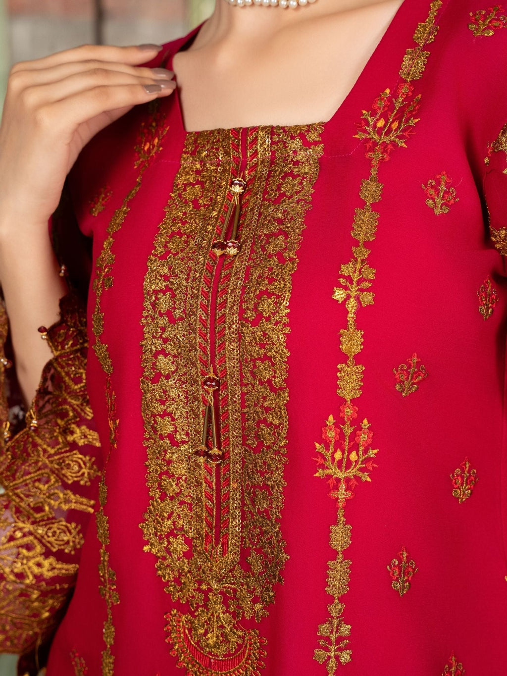 Four Season Boutique BARLAS CHIFFON HOTPINK Women 3pcs