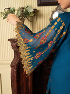 Four Season Boutique BARLAS CHIFFON ZINC BLUE Women 3pcs