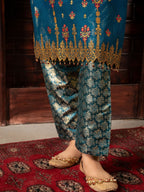 Four Season Boutique BARLAS CHIFFON ZINC BLUE Women 3pcs