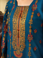 Four Season Boutique BARLAS CHIFFON ZINC BLUE Women 3pcs