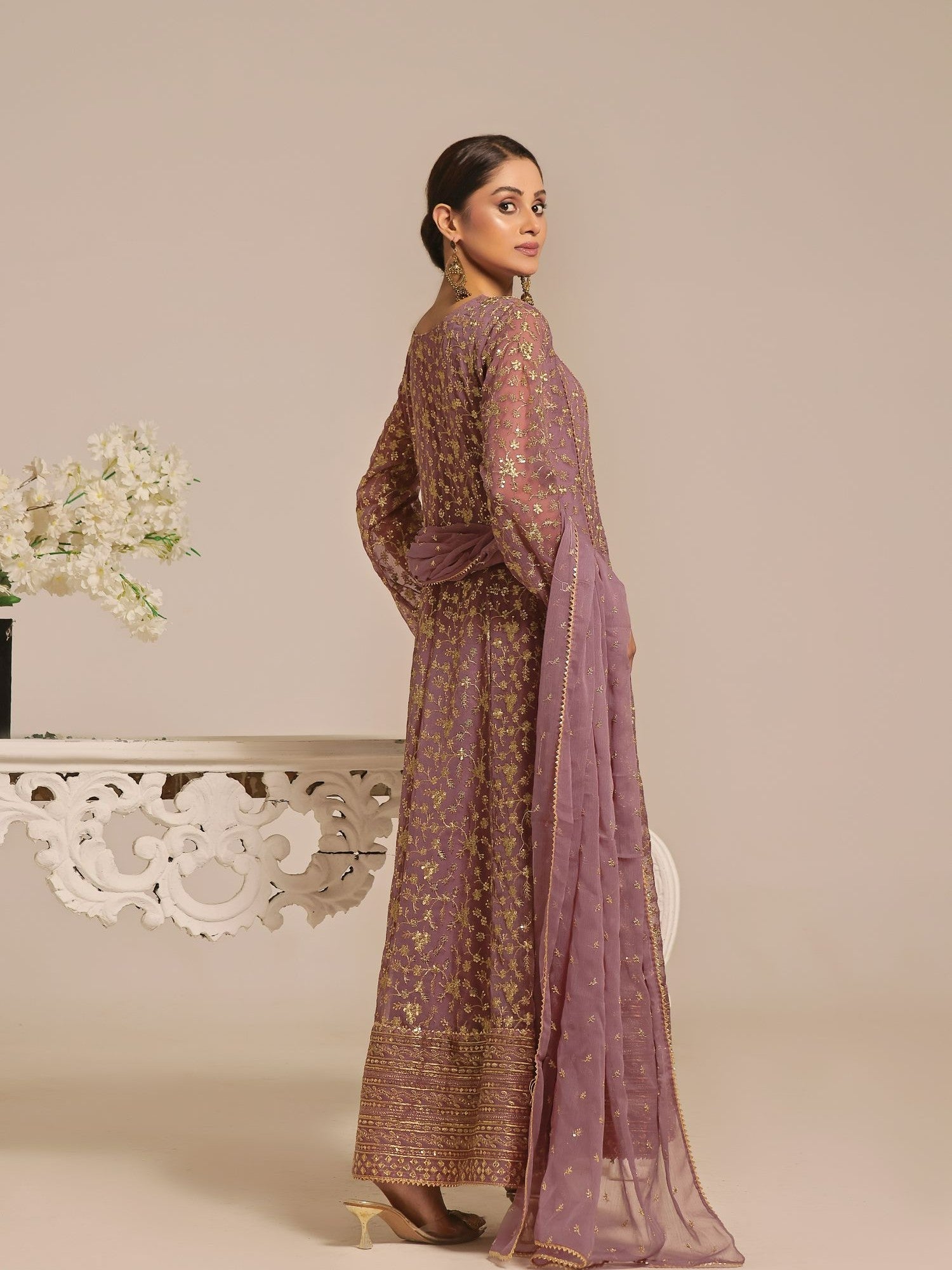 Ayesha Closet Sawariya Lavender Gleam Women 3pcs