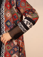 Stitch Vibes Geometric Shrug Women 2pcs