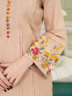 Sahibas By Mirza Gulejahan Beige Women 2pcs