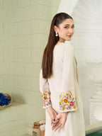 Sahibas By Mirza Gulejahan Ivory Women 2pcs