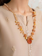 Sahibas By Mirza Vanzila Beige Women 3pcs