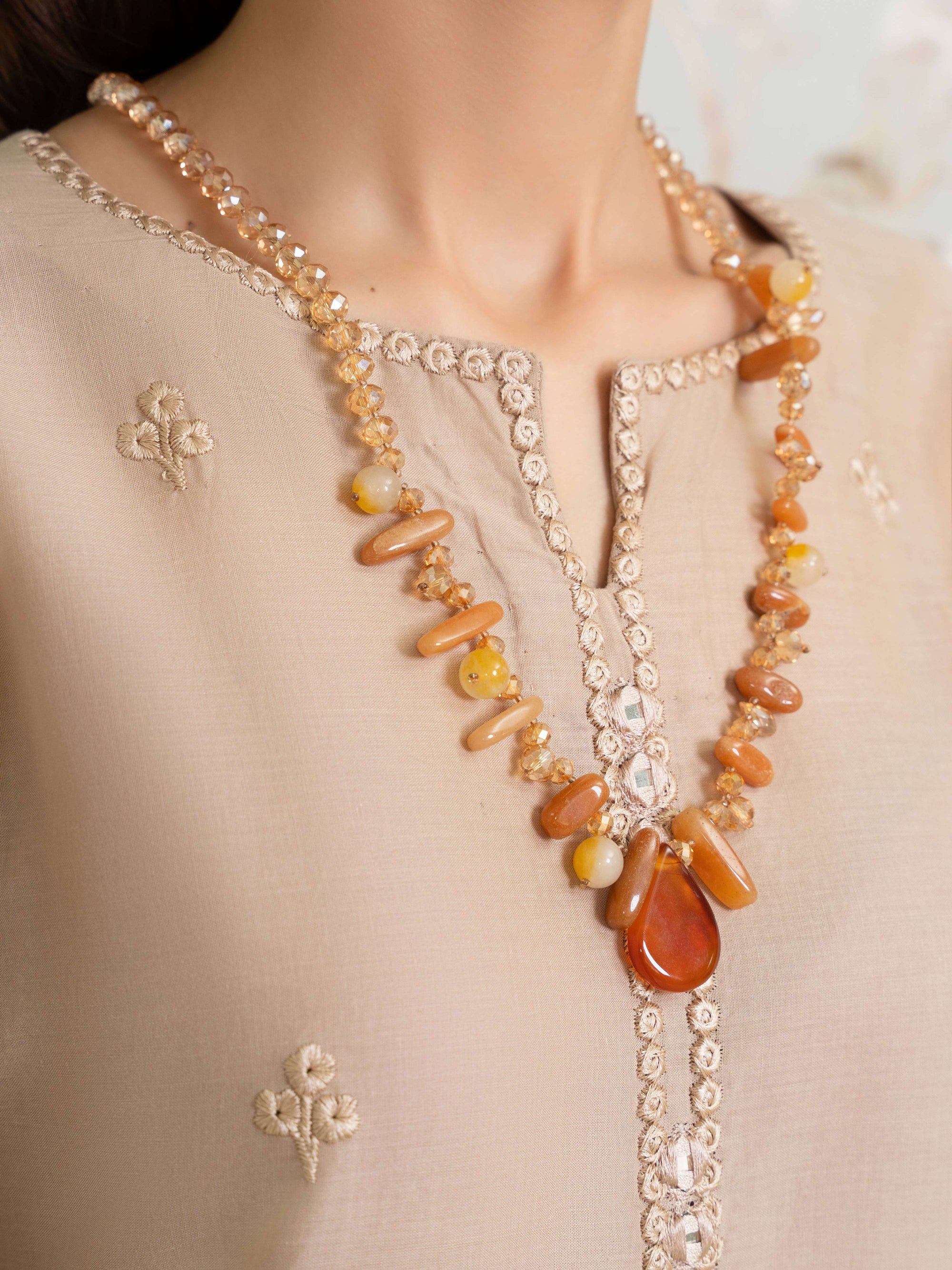 Sahibas By Mirza Vanzila Beige Women 3pcs