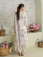 Sahibas By Mirza Serenade White Women 3pcs