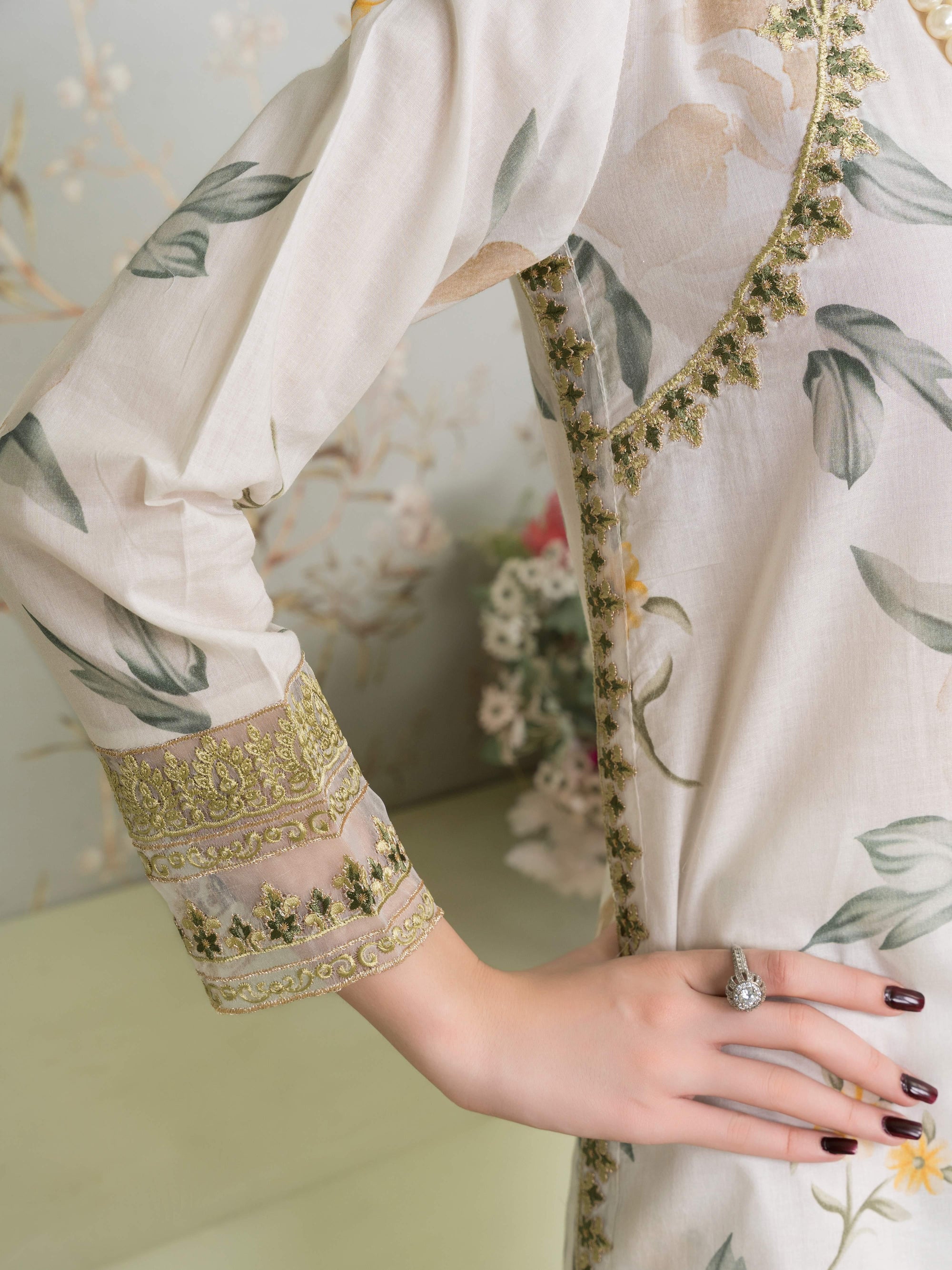 Sahibas By Mirza Serenade White Women 3pcs