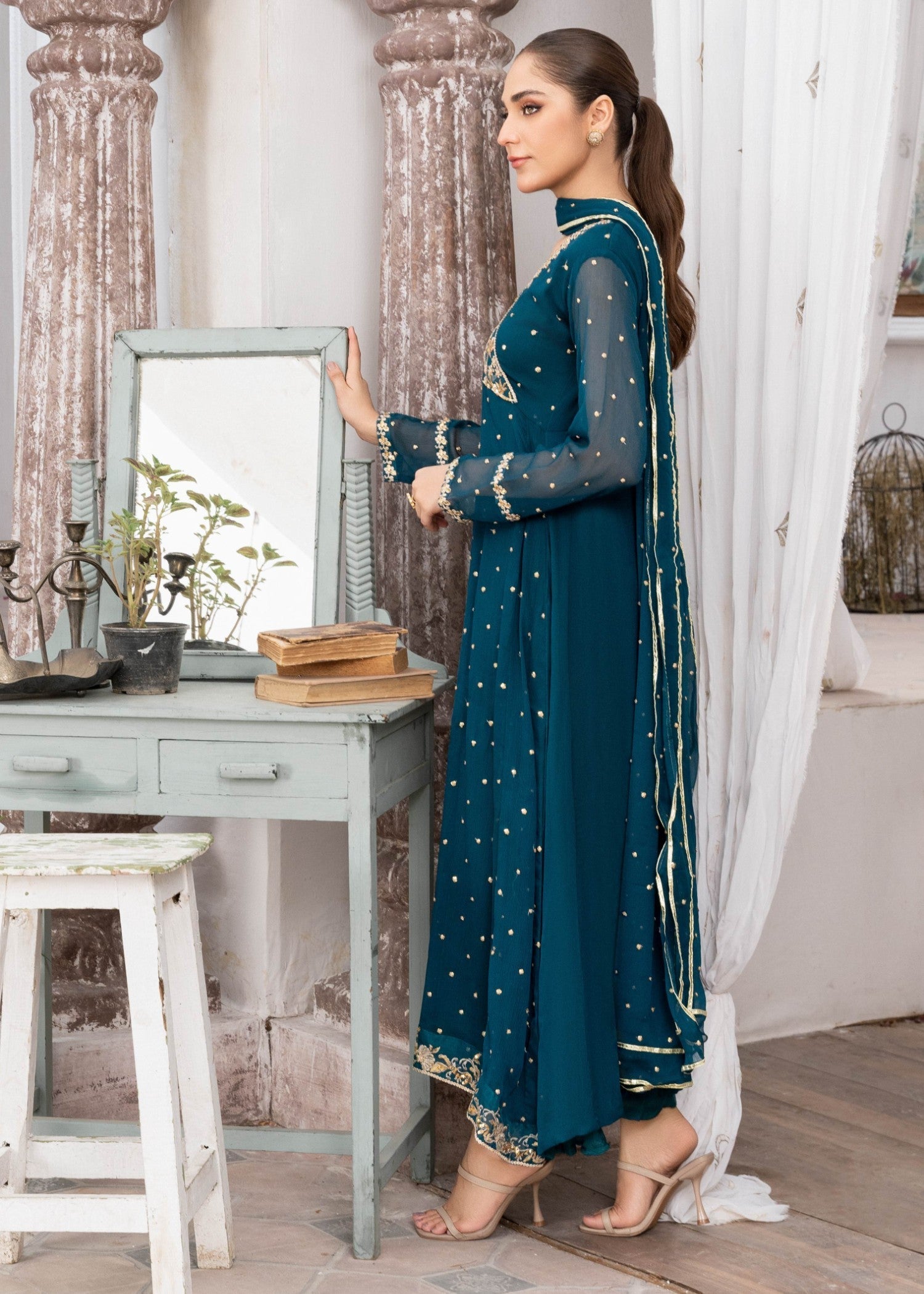 Agha Jaan SHAHNAZ Women 3pcs