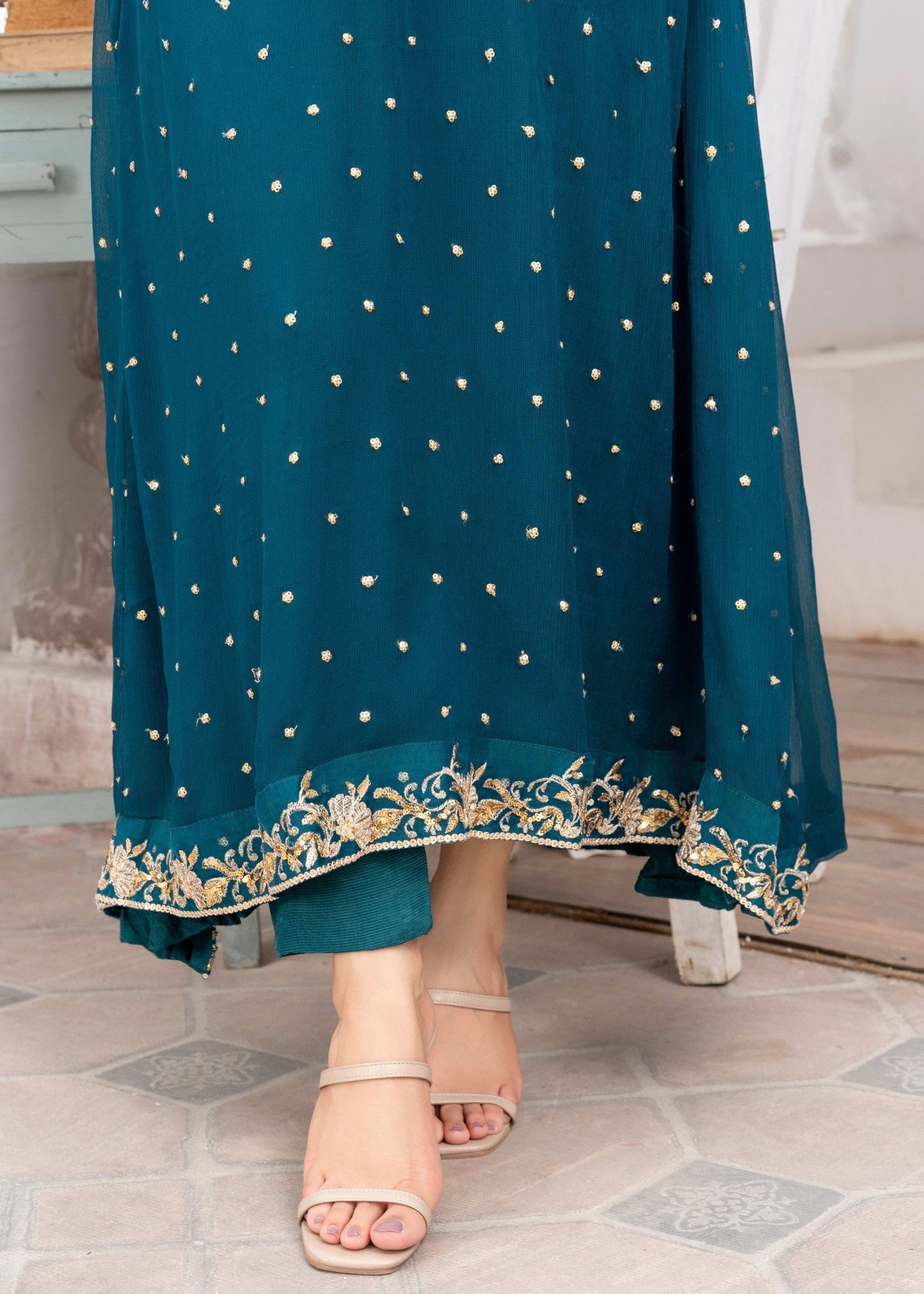 Agha Jaan SHAHNAZ Women 3pcs